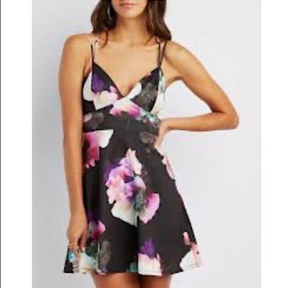 Charlotte Russe Dresses & Skirts - Charlotte Russe Floral Dress